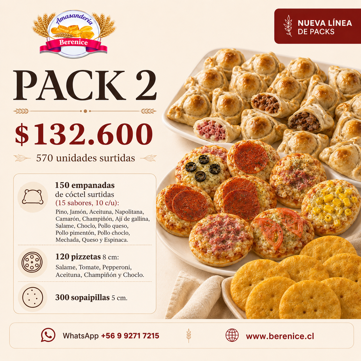 Pack 2 – Nueva Línea de Packs