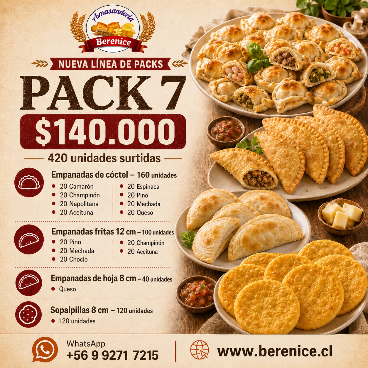Pack 7 – Nueva Línea de Packs