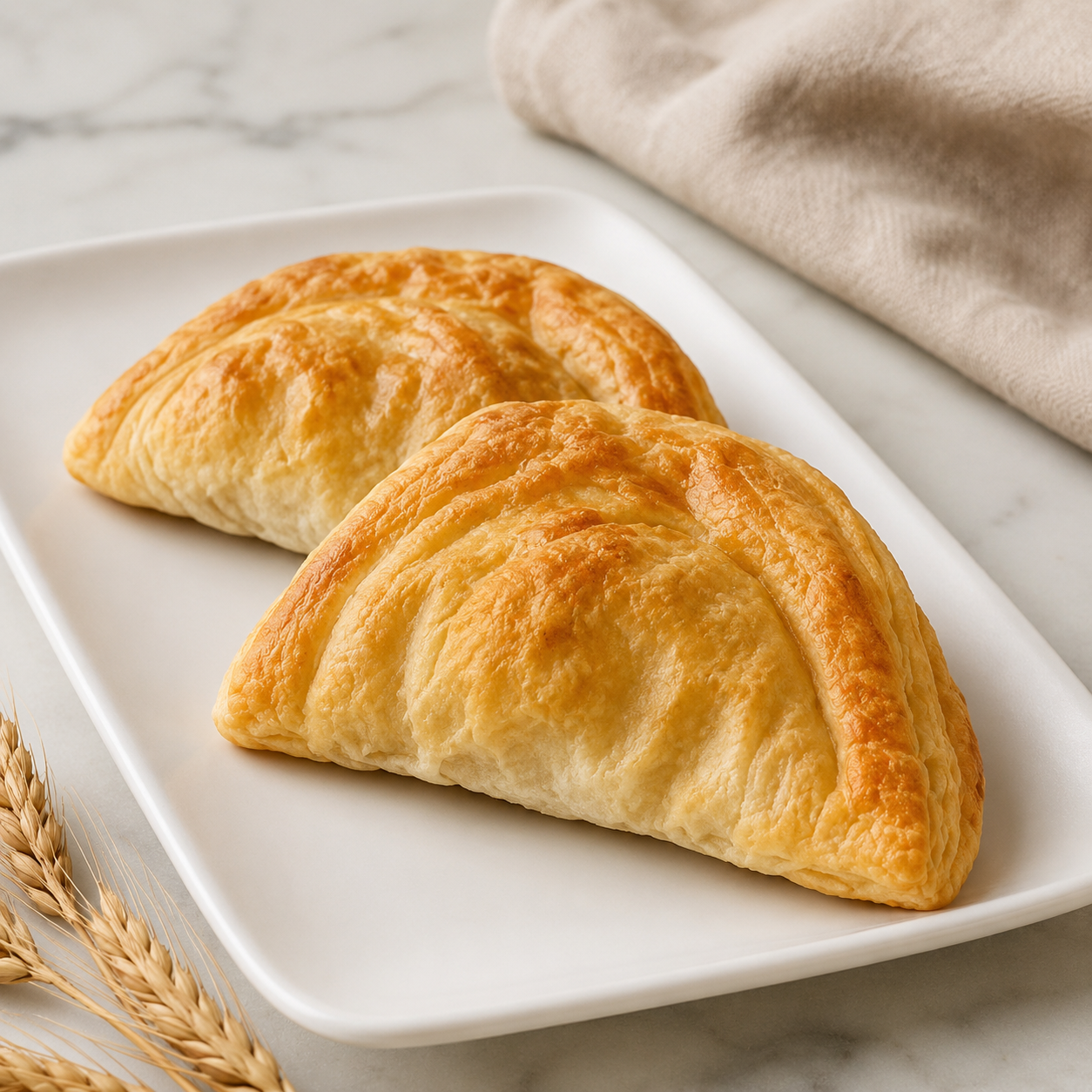 Empanadas de hoja solo queso 18cm