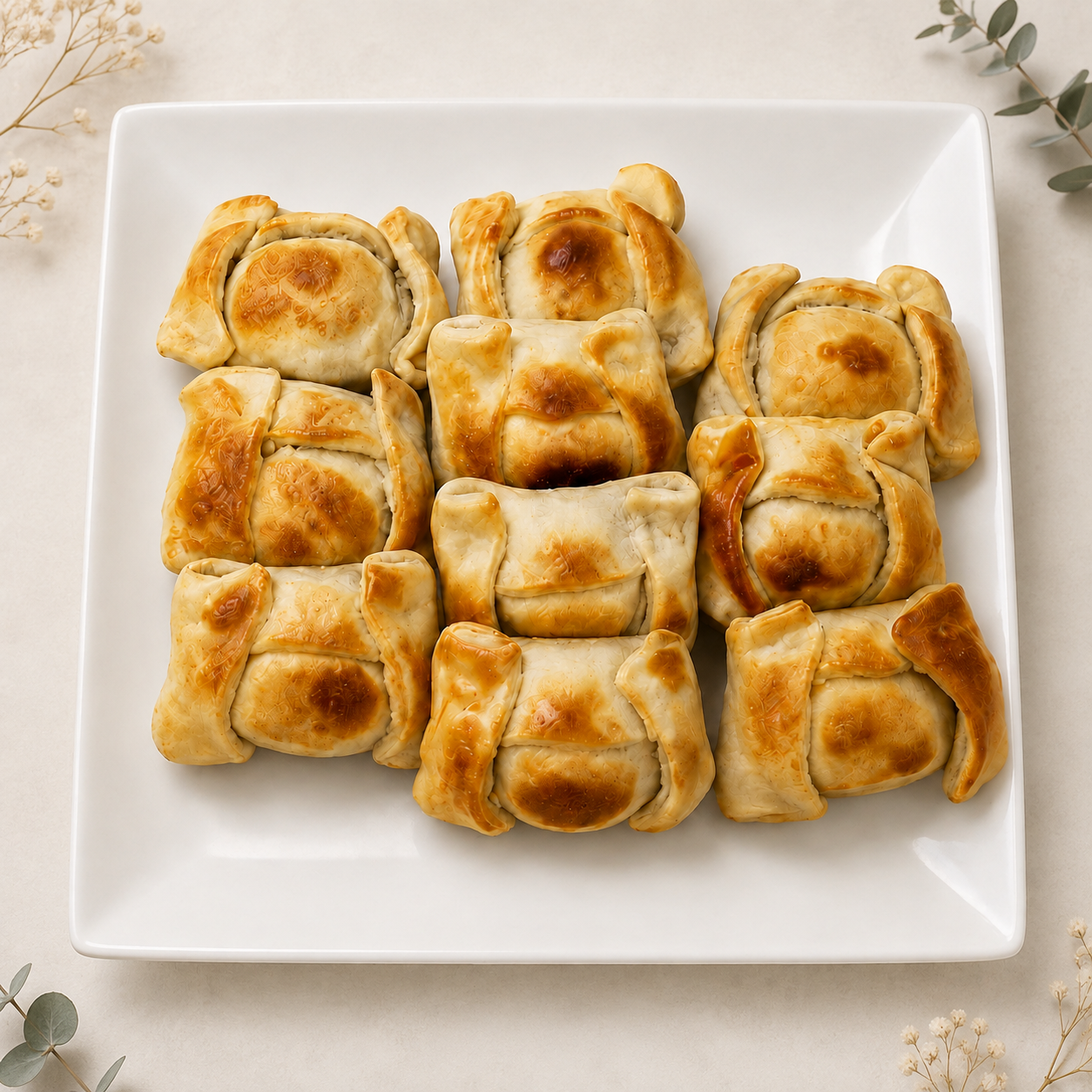Empanadas cóctel de pino
