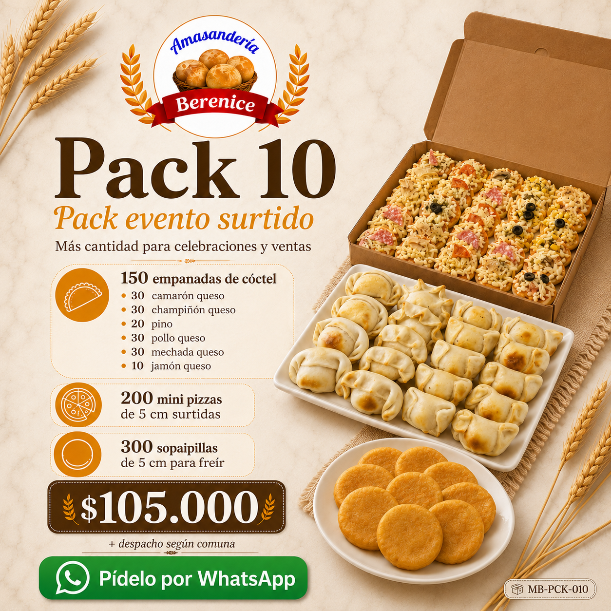Pack 10 Evento surtido