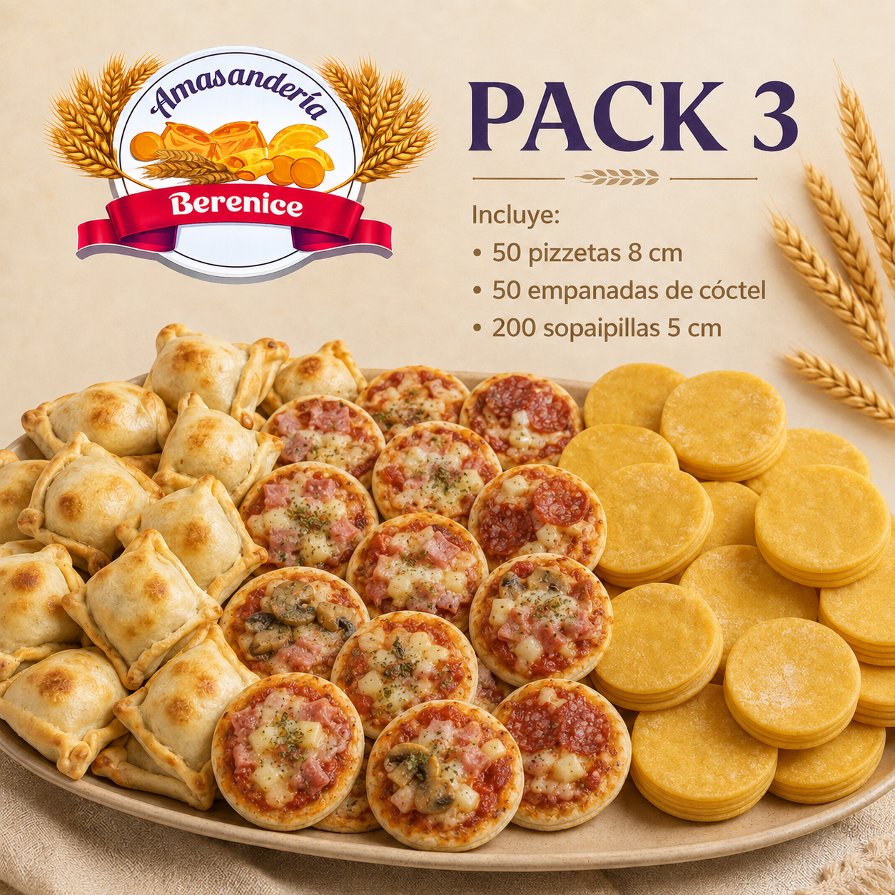 Pack 3 300 unidades