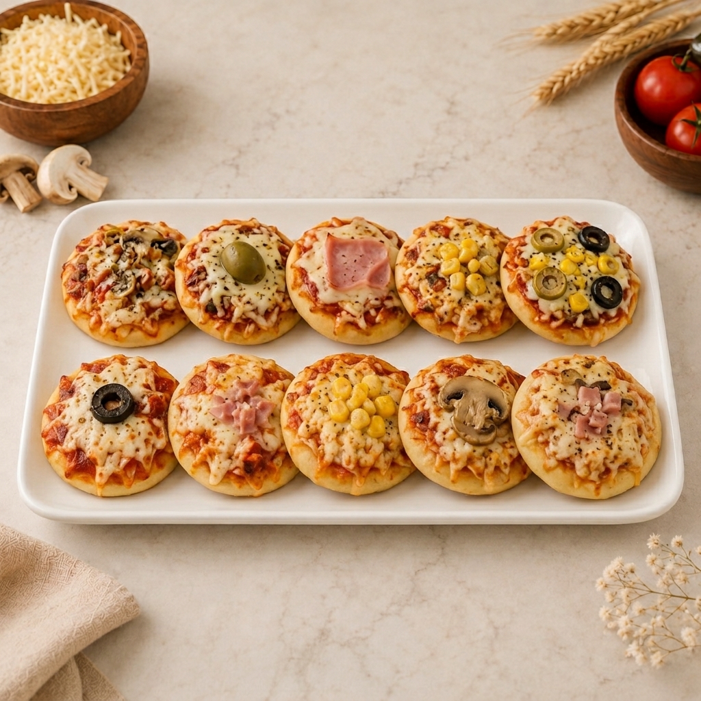 Pizzetas 8 cm surtidas